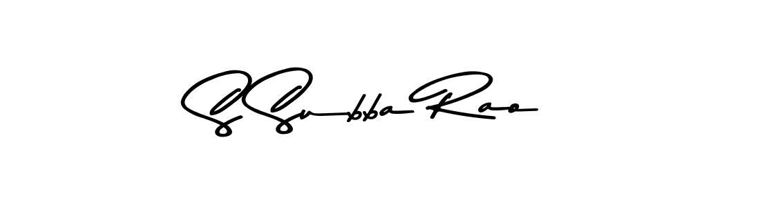 This is the best signature style for the S Subba Rao name. Also you like these signature font (Asem Kandis PERSONAL USE). Mix name signature. S Subba Rao signature style 9 images and pictures png