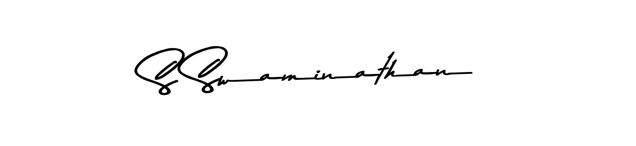 How to make S Swaminathan signature? Asem Kandis PERSONAL USE is a professional autograph style. Create handwritten signature for S Swaminathan name. S Swaminathan signature style 9 images and pictures png