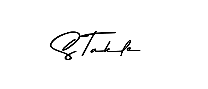 Use a signature maker to create a handwritten signature online. With this signature software, you can design (Asem Kandis PERSONAL USE) your own signature for name S Takle. S Takle signature style 9 images and pictures png