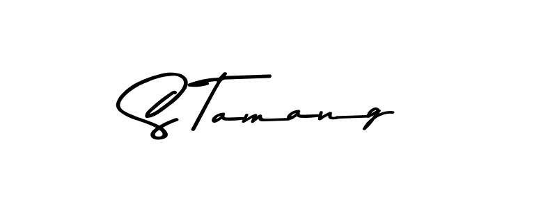 Asem Kandis PERSONAL USE is a professional signature style that is perfect for those who want to add a touch of class to their signature. It is also a great choice for those who want to make their signature more unique. Get S Tamang name to fancy signature for free. S Tamang signature style 9 images and pictures png