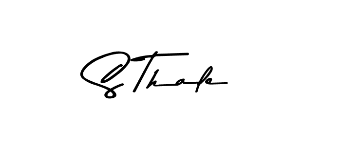 Use a signature maker to create a handwritten signature online. With this signature software, you can design (Asem Kandis PERSONAL USE) your own signature for name S Thale. S Thale signature style 9 images and pictures png