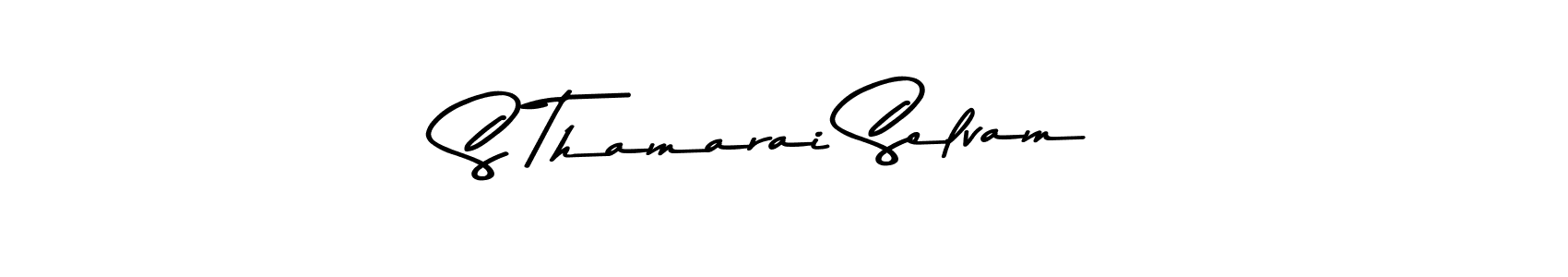 Design your own signature with our free online signature maker. With this signature software, you can create a handwritten (Asem Kandis PERSONAL USE) signature for name S Thamarai Selvam. S Thamarai Selvam signature style 9 images and pictures png