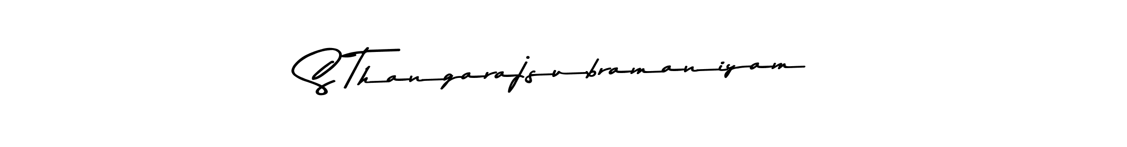 if you are searching for the best signature style for your name S Thangarajsubramaniyam. so please give up your signature search. here we have designed multiple signature styles  using Asem Kandis PERSONAL USE. S Thangarajsubramaniyam signature style 9 images and pictures png