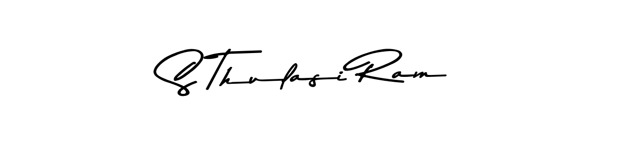 Design your own signature with our free online signature maker. With this signature software, you can create a handwritten (Asem Kandis PERSONAL USE) signature for name S Thulasi Ram. S Thulasi Ram signature style 9 images and pictures png