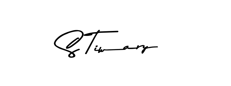 You can use this online signature creator to create a handwritten signature for the name S Tiwary. This is the best online autograph maker. S Tiwary signature style 9 images and pictures png