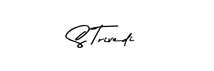 Design your own signature with our free online signature maker. With this signature software, you can create a handwritten (Asem Kandis PERSONAL USE) signature for name S Trivedi. S Trivedi signature style 9 images and pictures png