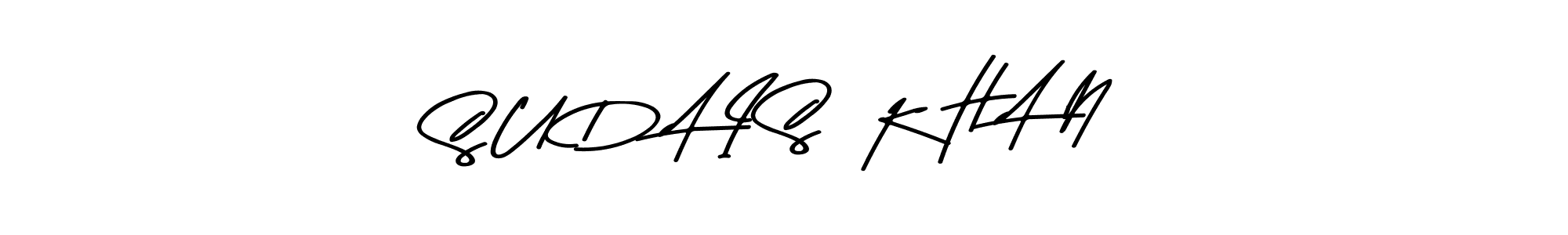 Similarly Asem Kandis PERSONAL USE is the best handwritten signature design. Signature creator online .You can use it as an online autograph creator for name S U D A I S  K H A N. S U D A I S  K H A N signature style 9 images and pictures png