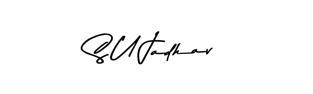 Design your own signature with our free online signature maker. With this signature software, you can create a handwritten (Asem Kandis PERSONAL USE) signature for name S U Jadhav. S U Jadhav signature style 9 images and pictures png