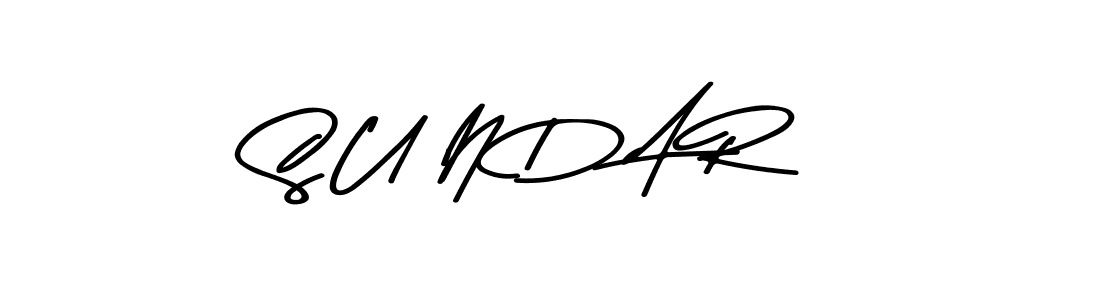 Use a signature maker to create a handwritten signature online. With this signature software, you can design (Asem Kandis PERSONAL USE) your own signature for name S U N D A R. S U N D A R signature style 9 images and pictures png
