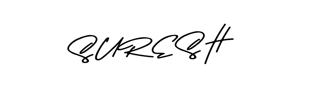 Also You can easily find your signature by using the search form. We will create S U R E S H name handwritten signature images for you free of cost using Asem Kandis PERSONAL USE sign style. S U R E S H signature style 9 images and pictures png