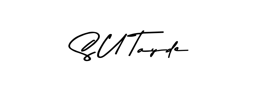 Asem Kandis PERSONAL USE is a professional signature style that is perfect for those who want to add a touch of class to their signature. It is also a great choice for those who want to make their signature more unique. Get S U Tayde name to fancy signature for free. S U Tayde signature style 9 images and pictures png