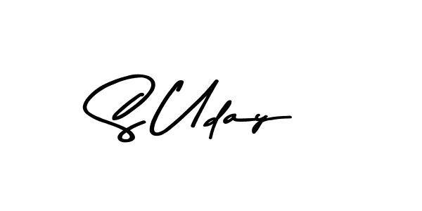 How to make S Uday signature? Asem Kandis PERSONAL USE is a professional autograph style. Create handwritten signature for S Uday name. S Uday signature style 9 images and pictures png