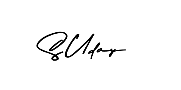 How to make S Uday signature? Asem Kandis PERSONAL USE is a professional autograph style. Create handwritten signature for S Uday name. S Uday signature style 9 images and pictures png