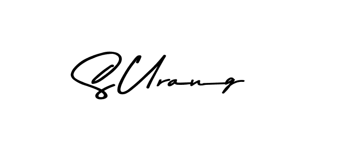 if you are searching for the best signature style for your name S Urang. so please give up your signature search. here we have designed multiple signature styles  using Asem Kandis PERSONAL USE. S Urang signature style 9 images and pictures png