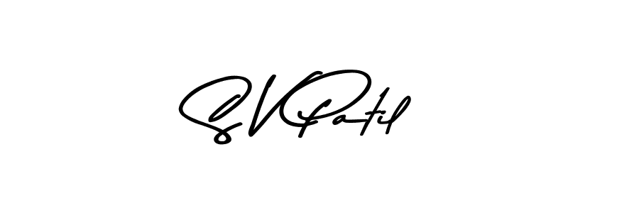 The best way (Asem Kandis PERSONAL USE) to make a short signature is to pick only two or three words in your name. The name S V Patil include a total of six letters. For converting this name. S V Patil signature style 9 images and pictures png