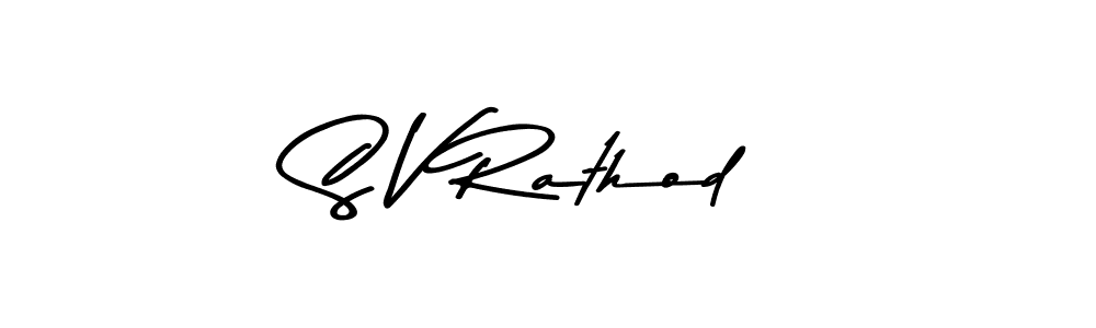 Also we have S V Rathod name is the best signature style. Create professional handwritten signature collection using Asem Kandis PERSONAL USE autograph style. S V Rathod signature style 9 images and pictures png