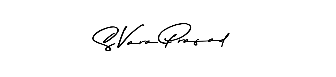 Also You can easily find your signature by using the search form. We will create S Vara Prasad name handwritten signature images for you free of cost using Asem Kandis PERSONAL USE sign style. S Vara Prasad signature style 9 images and pictures png