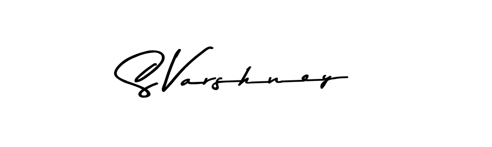 Use a signature maker to create a handwritten signature online. With this signature software, you can design (Asem Kandis PERSONAL USE) your own signature for name S Varshney. S Varshney signature style 9 images and pictures png