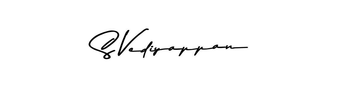 Here are the top 10 professional signature styles for the name S Vediyappan. These are the best autograph styles you can use for your name. S Vediyappan signature style 9 images and pictures png