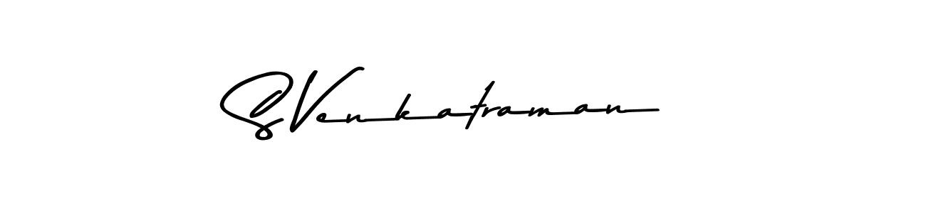 S Venkatraman stylish signature style. Best Handwritten Sign (Asem Kandis PERSONAL USE) for my name. Handwritten Signature Collection Ideas for my name S Venkatraman. S Venkatraman signature style 9 images and pictures png