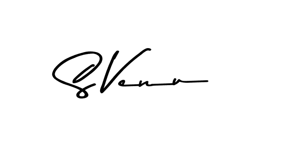 S Venu stylish signature style. Best Handwritten Sign (Asem Kandis PERSONAL USE) for my name. Handwritten Signature Collection Ideas for my name S Venu. S Venu signature style 9 images and pictures png