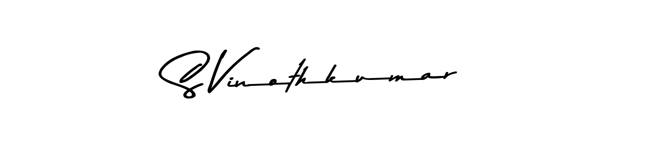 S Vinothkumar stylish signature style. Best Handwritten Sign (Asem Kandis PERSONAL USE) for my name. Handwritten Signature Collection Ideas for my name S Vinothkumar. S Vinothkumar signature style 9 images and pictures png