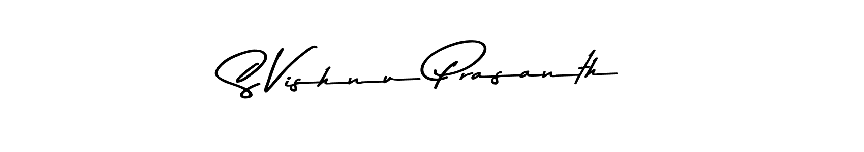 You should practise on your own different ways (Asem Kandis PERSONAL USE) to write your name (S Vishnu Prasanth) in signature. don't let someone else do it for you. S Vishnu Prasanth signature style 9 images and pictures png