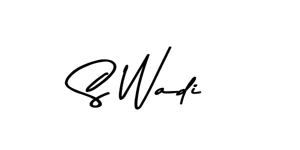 The best way (Asem Kandis PERSONAL USE) to make a short signature is to pick only two or three words in your name. The name S Wadi include a total of six letters. For converting this name. S Wadi signature style 9 images and pictures png