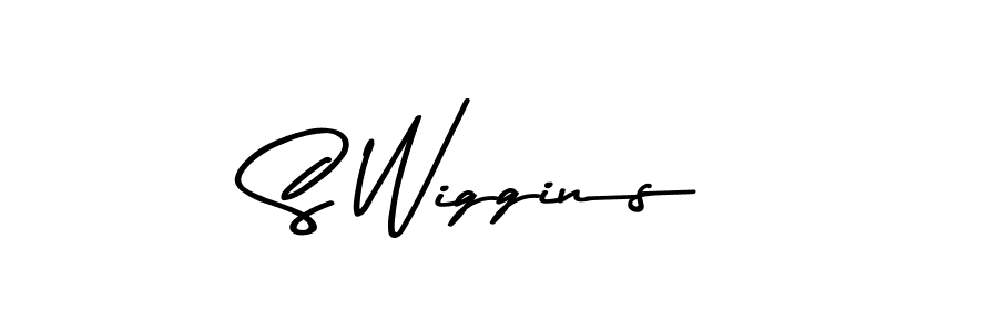 Use a signature maker to create a handwritten signature online. With this signature software, you can design (Asem Kandis PERSONAL USE) your own signature for name S Wiggins. S Wiggins signature style 9 images and pictures png