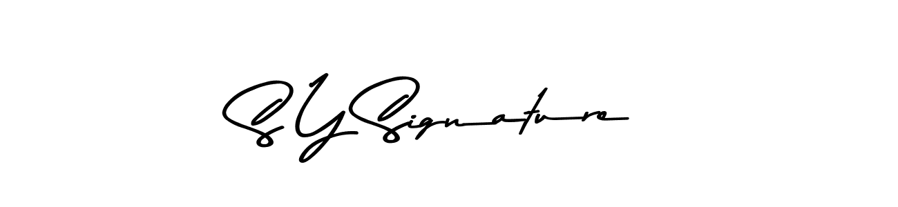 This is the best signature style for the S Y Signature name. Also you like these signature font (Asem Kandis PERSONAL USE). Mix name signature. S Y Signature signature style 9 images and pictures png