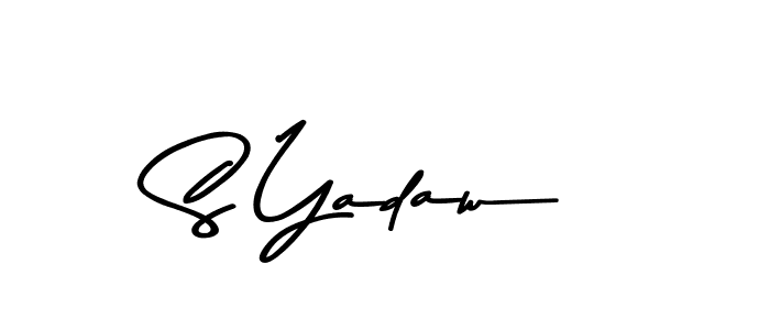 Similarly Asem Kandis PERSONAL USE is the best handwritten signature design. Signature creator online .You can use it as an online autograph creator for name S Yadaw. S Yadaw signature style 9 images and pictures png