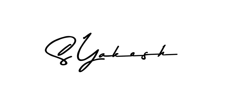 How to make S Yakesh signature? Asem Kandis PERSONAL USE is a professional autograph style. Create handwritten signature for S Yakesh name. S Yakesh signature style 9 images and pictures png