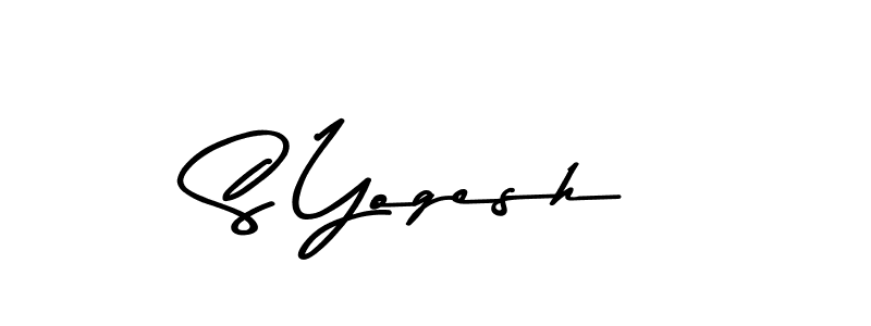 How to make S Yogesh signature? Asem Kandis PERSONAL USE is a professional autograph style. Create handwritten signature for S Yogesh name. S Yogesh signature style 9 images and pictures png