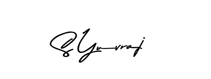if you are searching for the best signature style for your name S Yuvraj. so please give up your signature search. here we have designed multiple signature styles  using Asem Kandis PERSONAL USE. S Yuvraj signature style 9 images and pictures png