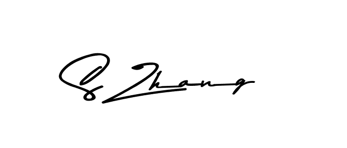 How to make S Zhang signature? Asem Kandis PERSONAL USE is a professional autograph style. Create handwritten signature for S Zhang name. S Zhang signature style 9 images and pictures png