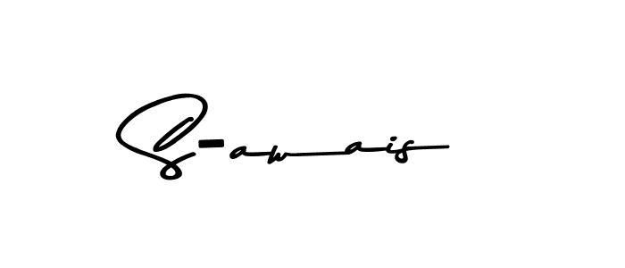 This is the best signature style for the S-awais name. Also you like these signature font (Asem Kandis PERSONAL USE). Mix name signature. S-awais signature style 9 images and pictures png