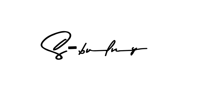 You should practise on your own different ways (Asem Kandis PERSONAL USE) to write your name (S-bulny) in signature. don't let someone else do it for you. S-bulny signature style 9 images and pictures png