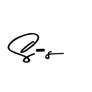 Design your own signature with our free online signature maker. With this signature software, you can create a handwritten (Asem Kandis PERSONAL USE) signature for name S-s. S-s signature style 9 images and pictures png