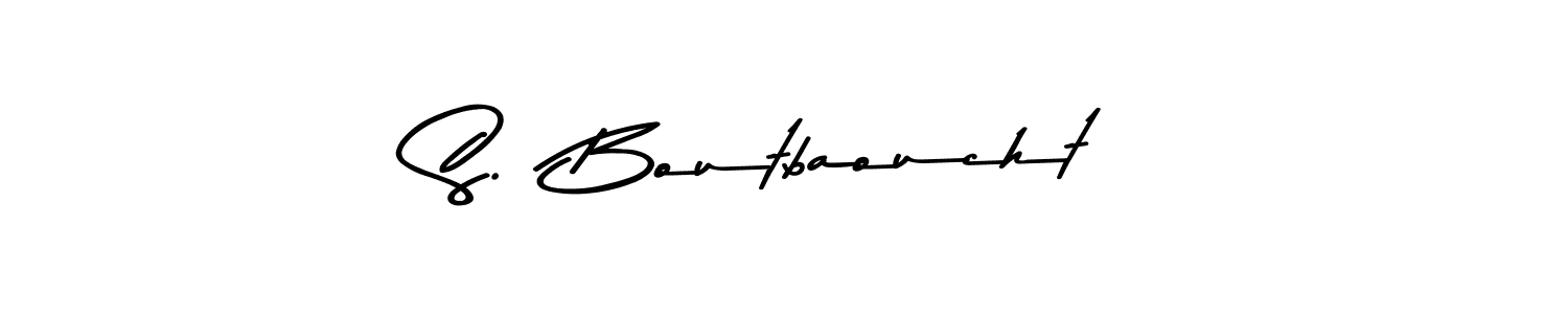 Check out images of Autograph of S.  Boutbaoucht name. Actor S.  Boutbaoucht Signature Style. Asem Kandis PERSONAL USE is a professional sign style online. S.  Boutbaoucht signature style 9 images and pictures png