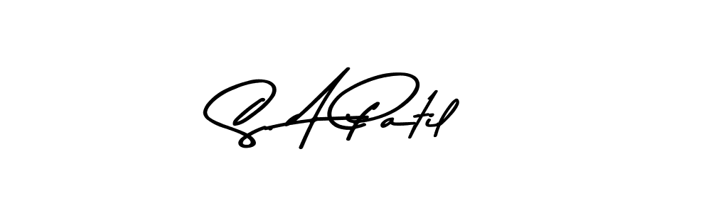 Asem Kandis PERSONAL USE is a professional signature style that is perfect for those who want to add a touch of class to their signature. It is also a great choice for those who want to make their signature more unique. Get S. A Patil name to fancy signature for free. S. A Patil signature style 9 images and pictures png