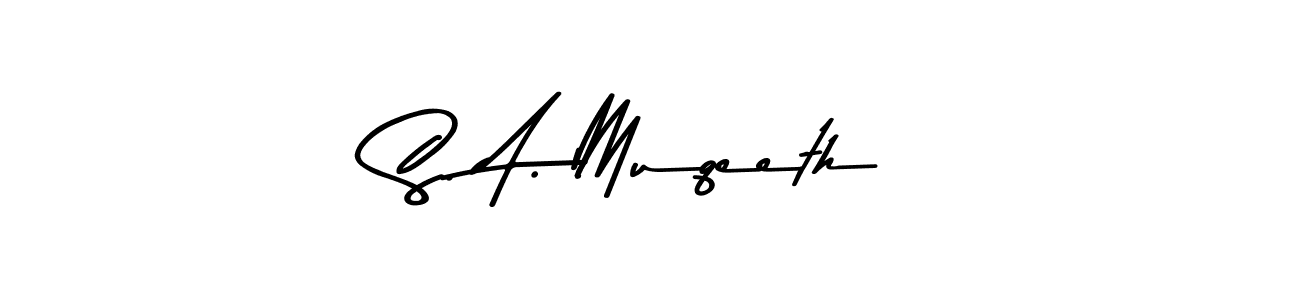 It looks lik you need a new signature style for name S. A. Muqeeth. Design unique handwritten (Asem Kandis PERSONAL USE) signature with our free signature maker in just a few clicks. S. A. Muqeeth signature style 9 images and pictures png