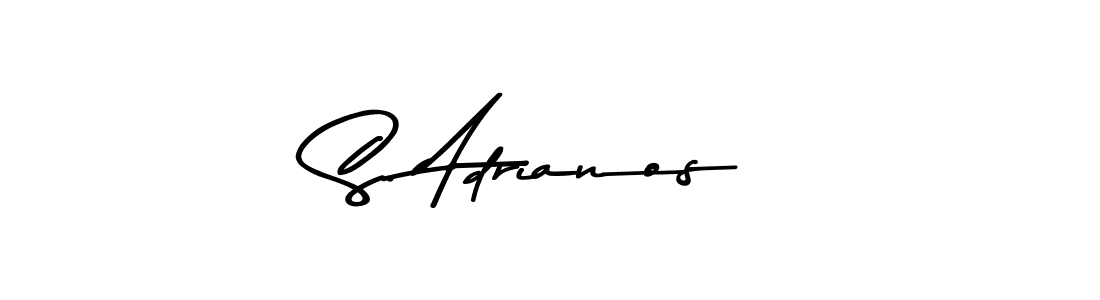 Best and Professional Signature Style for S. Adrianos. Asem Kandis PERSONAL USE Best Signature Style Collection. S. Adrianos signature style 9 images and pictures png