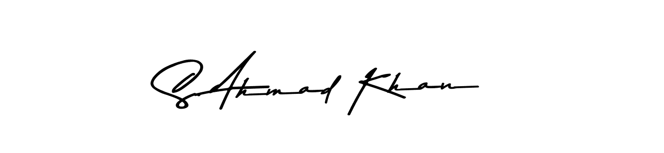 if you are searching for the best signature style for your name S. Ahmad Khan. so please give up your signature search. here we have designed multiple signature styles  using Asem Kandis PERSONAL USE. S. Ahmad Khan signature style 9 images and pictures png