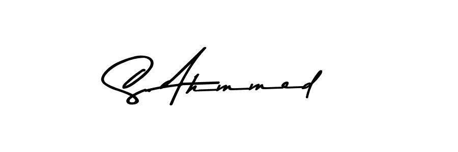 S. Ahmmed stylish signature style. Best Handwritten Sign (Asem Kandis PERSONAL USE) for my name. Handwritten Signature Collection Ideas for my name S. Ahmmed. S. Ahmmed signature style 9 images and pictures png