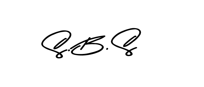 Best and Professional Signature Style for S. B. S. Asem Kandis PERSONAL USE Best Signature Style Collection. S. B. S signature style 9 images and pictures png