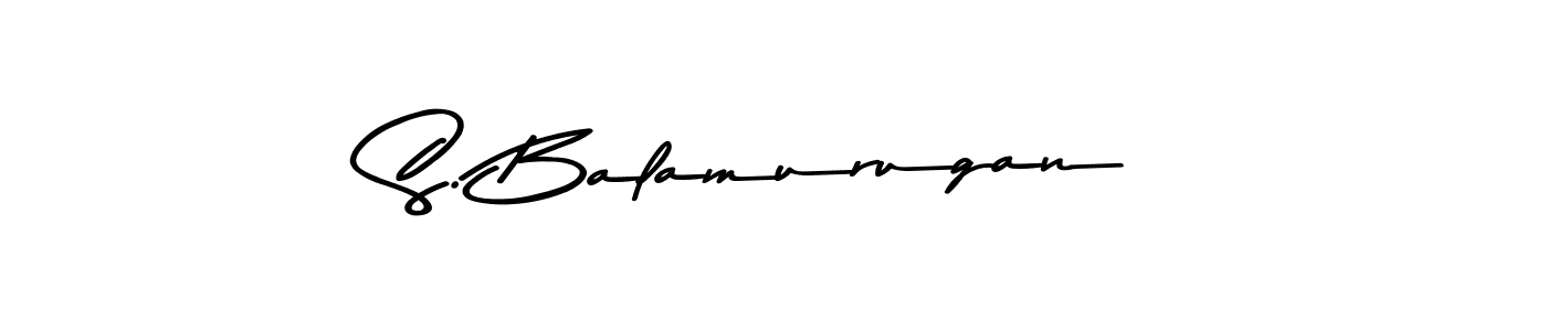 Use a signature maker to create a handwritten signature online. With this signature software, you can design (Asem Kandis PERSONAL USE) your own signature for name S. Balamurugan. S. Balamurugan signature style 9 images and pictures png