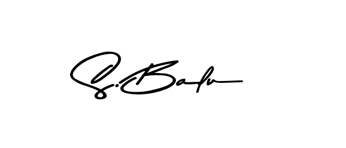 How to make S. Balu signature? Asem Kandis PERSONAL USE is a professional autograph style. Create handwritten signature for S. Balu name. S. Balu signature style 9 images and pictures png