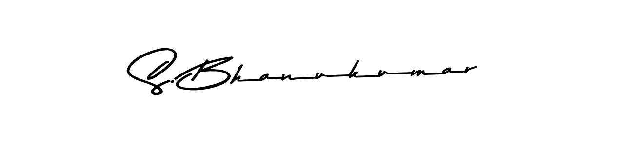 Create a beautiful signature design for name S. Bhanukumar. With this signature (Asem Kandis PERSONAL USE) fonts, you can make a handwritten signature for free. S. Bhanukumar signature style 9 images and pictures png