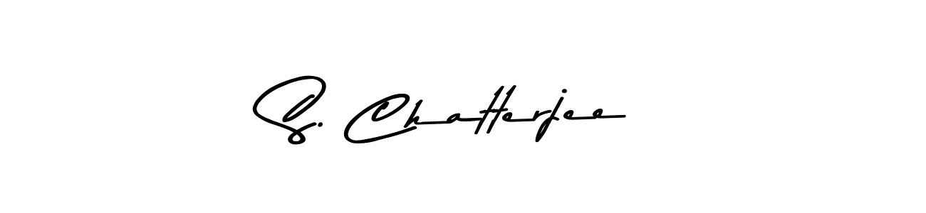 Design your own signature with our free online signature maker. With this signature software, you can create a handwritten (Asem Kandis PERSONAL USE) signature for name S. Chatterjee. S. Chatterjee signature style 9 images and pictures png