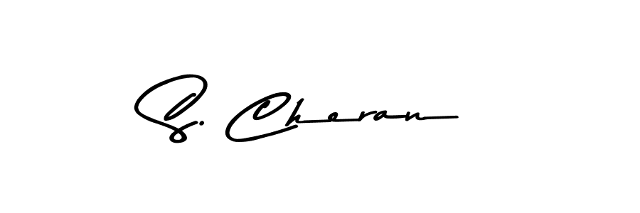 Similarly Asem Kandis PERSONAL USE is the best handwritten signature design. Signature creator online .You can use it as an online autograph creator for name S. Cheran. S. Cheran signature style 9 images and pictures png